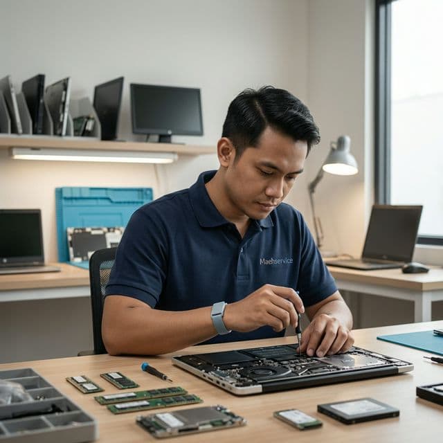 Teknisi profesional Maehservice